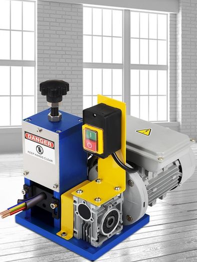 Electric Wire Stripping Machine Portable Wire Stripper Cable Stripper 1.5-25mm 180W 220V for Scrap Copper Recycling