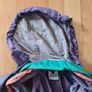 Vintage Retro shinny 80's 90's Rodeo C&A  jumper rainjacket waterproof  hoodie windbreaker colourfull size 44 XL Party Image 6