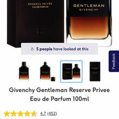 GIVENcHY Gentleman Reserve Privee 100ml parfum for him