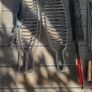 Large BBQ Accessories Set   Stainless Steel Skewers, Grill Baskets  Racks Image 3