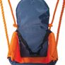 Folding Baby Swing Set | Age 6-36 Months | Outdoor Garden or Home Play Equipment Children | Adjustable Kids Playground | Toddler Toy Chair High Back, Blue/Orange Image 3