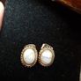 Small Stone Earrings Image 4