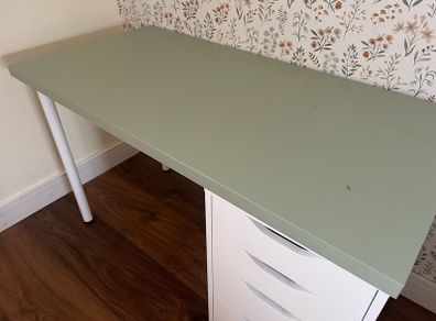 Desk with drawer unit