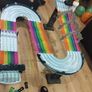 Hot Wheels Mario Kart Rainbow Road Raceway Set Image 7