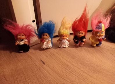 Vintage Dam Trolls from 1985