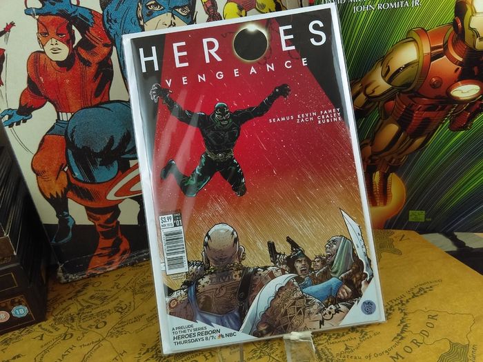 Heroes: Vengeance ! First Issue ! First Priting ! 2015 ! by Titan !