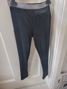 Girls sparkly leggings