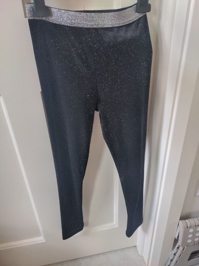 Girls sparkly leggings