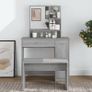 Multiple Colours Available | Dressing Table With Mirror 86.5x35x136 Cm Image 8