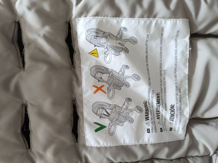 Stokke stroller footmuff