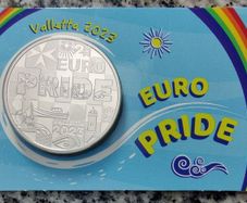 Malta 2.5 Euro Brilliant Uncirculated Coin 2023 - EuroPride 2023