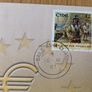 Ireland the last national currency cover punt coin - Battle of Kinsale 1601 stamp Image 2