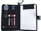 Golf Leather Organiser - Black