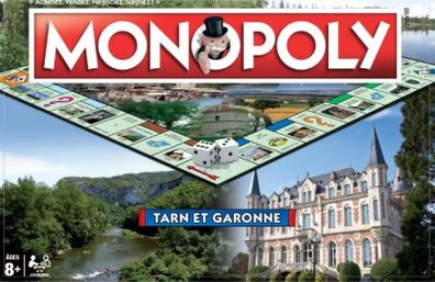 French Monopoly NEW Limited edition ( 1062 copies ) Tarn-et-Garonne