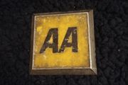 Vintage AA Car Badge