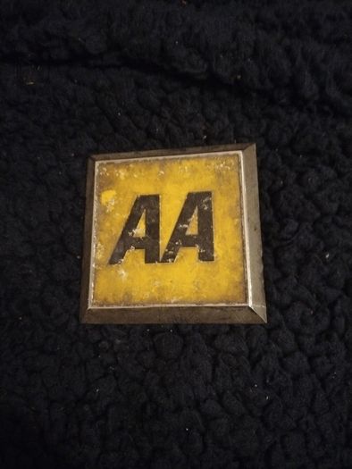 Vintage AA Car Badge