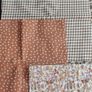 7x Mixed patterns 25cm x 25cm fabric pieces Image 2