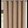 Belgravia Beige Blackout Ready Made Eyelet Curtains Image 3
