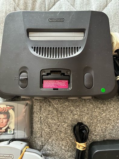 N64 Console + Copy of Goldeneye