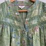 Cotton Traders sage floral blouse (U.K. 16) Image 2