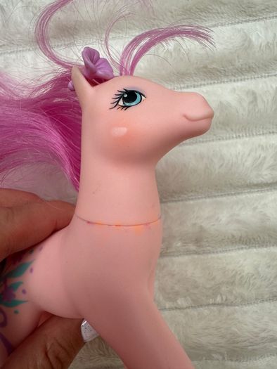 Vintage My Little Pony G1 Sweetheart Sister Dainty With Earring 1988 Hasbro Used Please see pictures