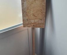 Planning permission wooden sign