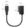 USB 2.0 to Slimline SATA (7+6) 13Pin Laptop/Notebook CD/DVD Drive Convertor Adapter Cable (Brand New/Warranty) Image 8