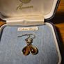 Vintage Earrings M&S Brand Gold Plated Image 3