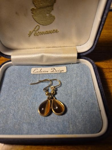 Vintage Earrings M&S Brand Gold Plated