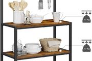 Industrial design kitchen shelf stand - Free Delivery Nationwide
