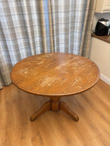 Solid Oak Kitchen Table