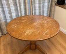 Solid Oak Kitchen Table