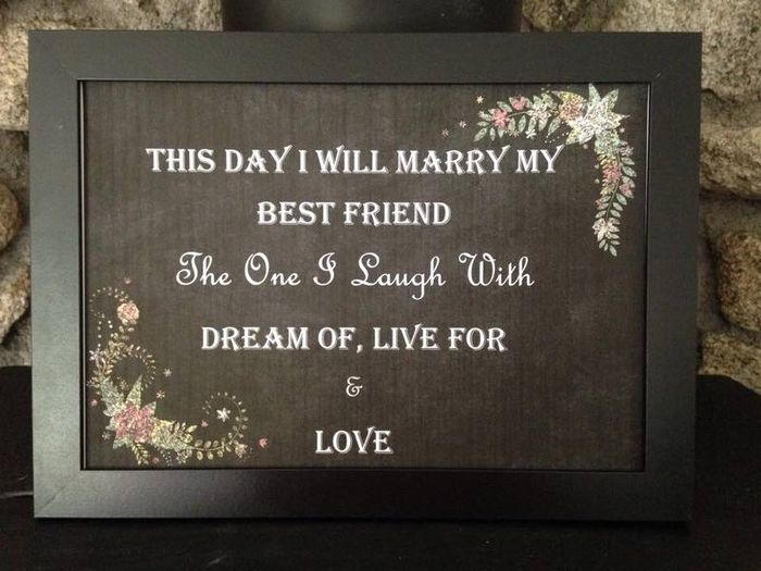 Vintage Wedding Signs (Free Postage and Packaging)