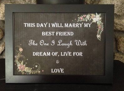 Vintage Wedding Signs (Free Postage and Packaging)