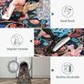 Runner Rug for Hallway ,Dark Blue Bird Washable Carpet for Kitchen with Non Slip Backing,Soft Low Pile Long Entryway Rug,Boho Animal Bedroom Floor Mat for Entrance Living Room Laundry Image 5