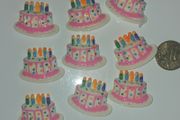 Birthday Cake Cabochon
