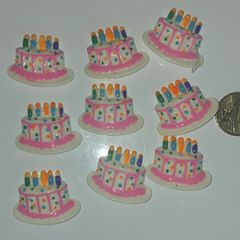 Birthday Cake Cabochon