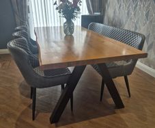 Dining table and chairs