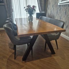 Dining table and chairs