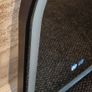 LED Bathroom Mirror Black Frame Antifog Demister Image 5