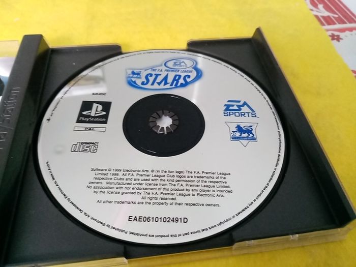 The F.A. Premier league Stars PlayStation 1 Ps1 Games PlayStation 2 Ps2 Games Original