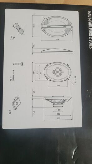 NEW Sony Xplod car speakers