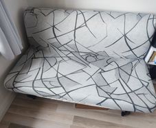 ikea 2 seats sofa bed