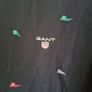 Mens Gant long sleeve shirt navy golf flag pattern Size XL extra large 44 inch Image 3