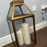 Large candls and holder Image 2