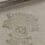Kensington Staffordshire England Ironstone Hyde Park Platter as hanging plate is some chips at the edges Image 9