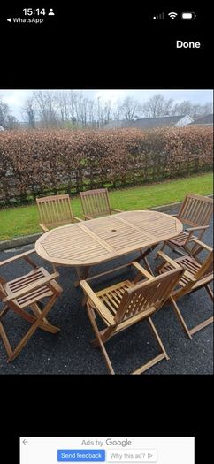 Garden/ Patio Tables & Chairs
