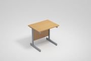 New Straight Office Desk with Cantilever Legs W800 x D600mm