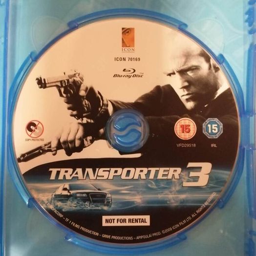 Transporter 3 [2008] Jason Statham [Blu-ray Movie]