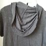 Grey Only Cropped Zip-Up Image 5